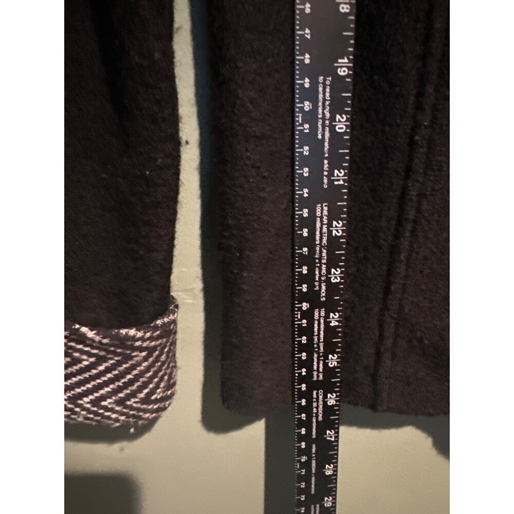Laura Ashley Women’s S Black Wool Blend Jacket Classic Old Money Academia Preppy - Picture 4 of 6